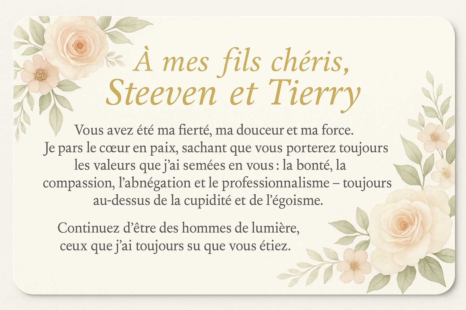 Souvenirs de Dr Dany Dugué Coq